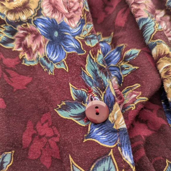 Vintage Midi Floral Dress - Picture 6 of 7